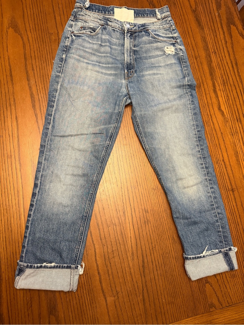 Mother Superior The Dazzler Shift Jeans size 26